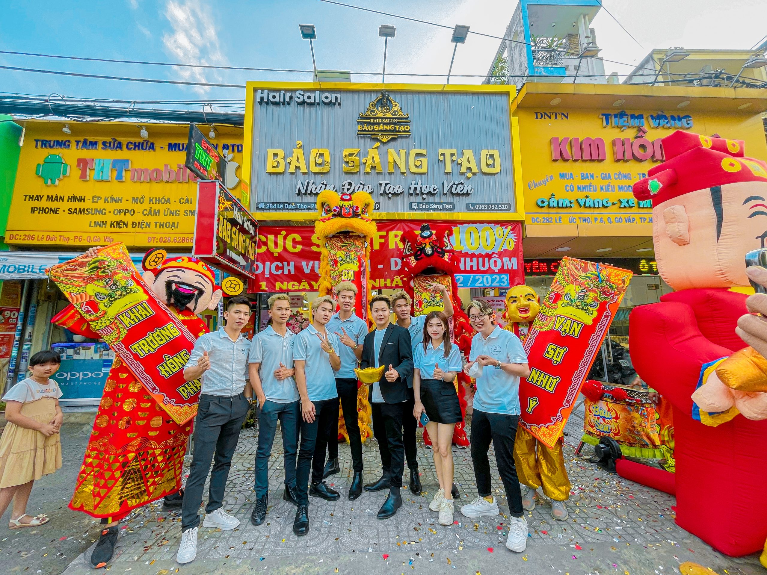 Thuê múa lân giá tốt tại tp thủ đức