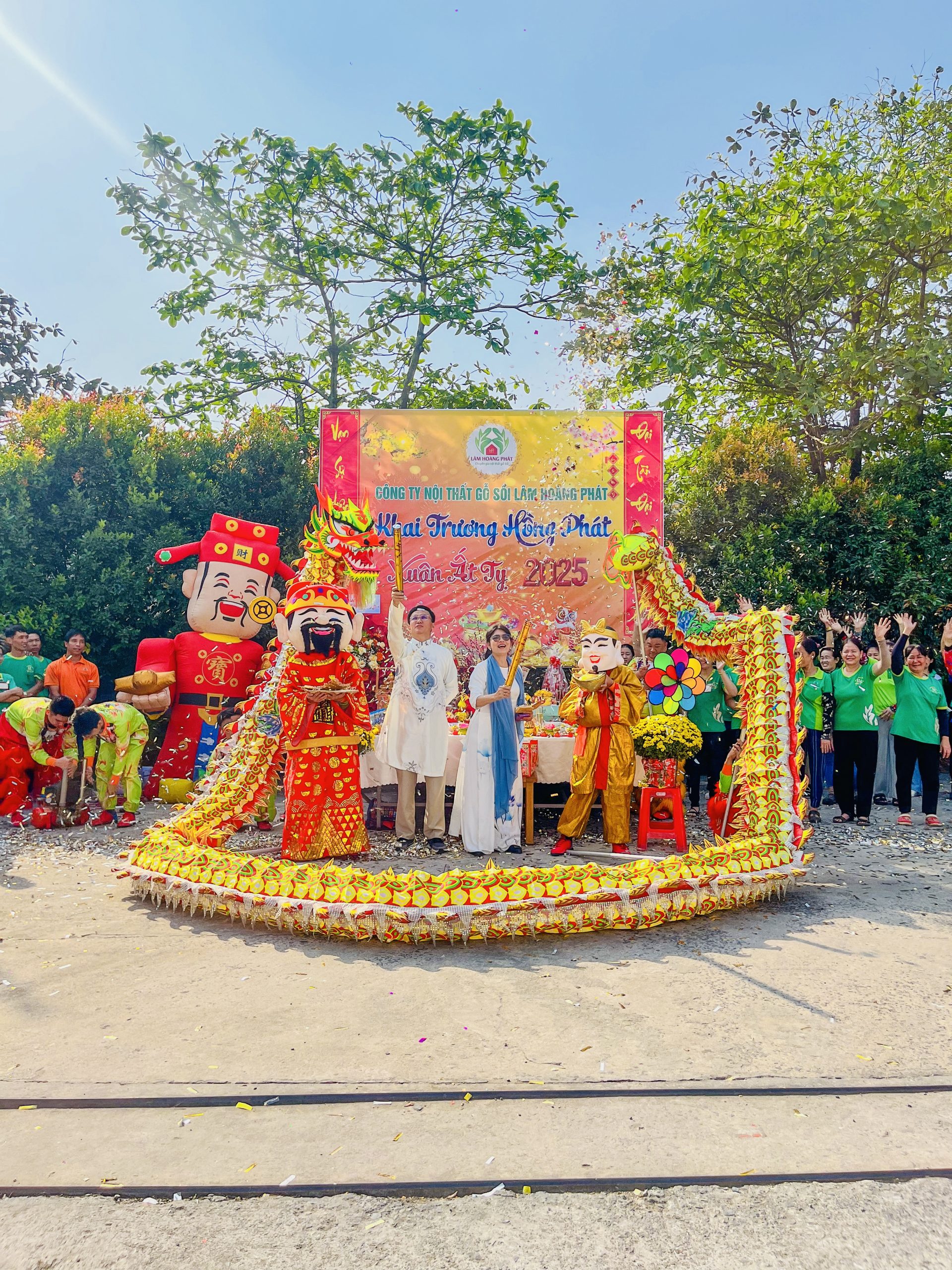 Cho thuê múa lân tại Quận 9 TP HCM
