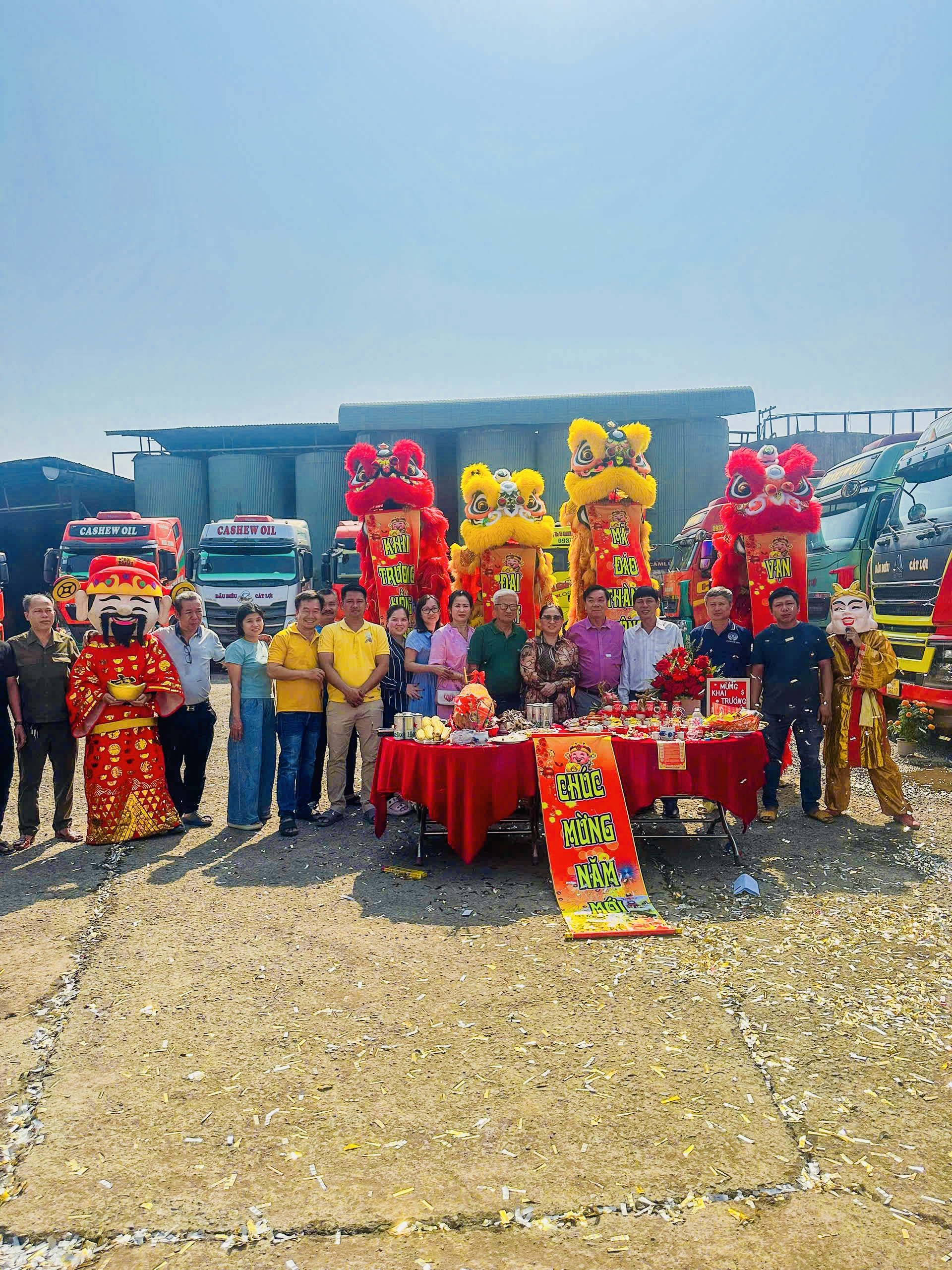 Cho thuê múa lân quận 1